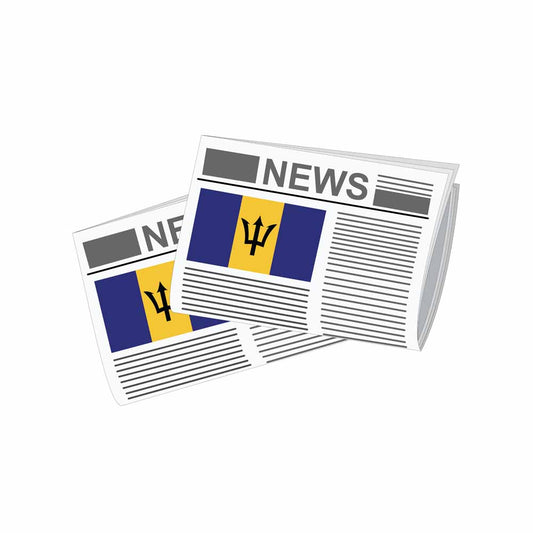 Barbados Newspapers Vector Illustration