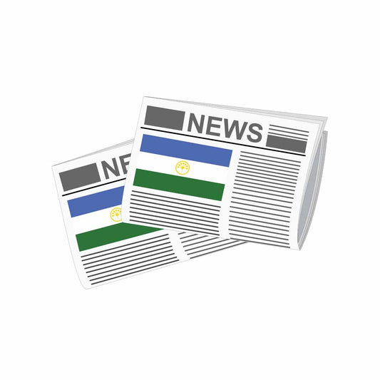 Bashkortostan Newspapers Vector Illustration