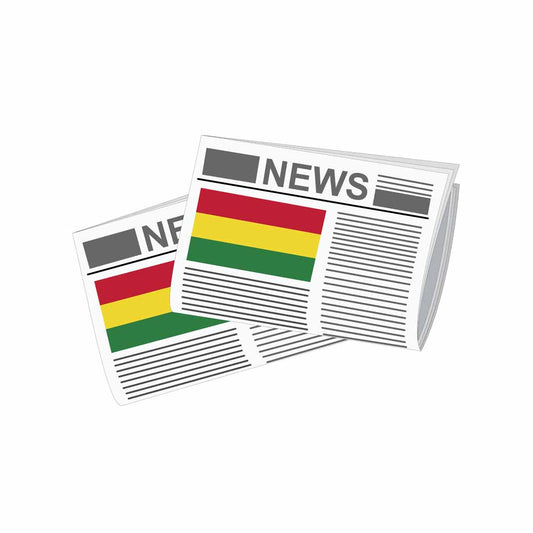 Bolivia Newspapers Vector Illustration
