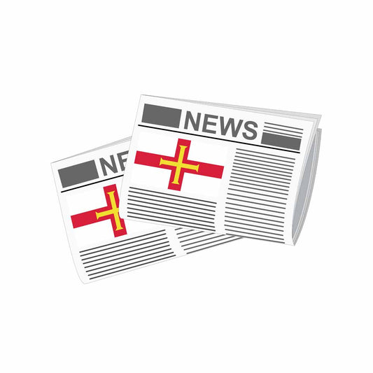 Guernsey World Newspapers Vector Illustrations | Global Newspaper & Press Collection
