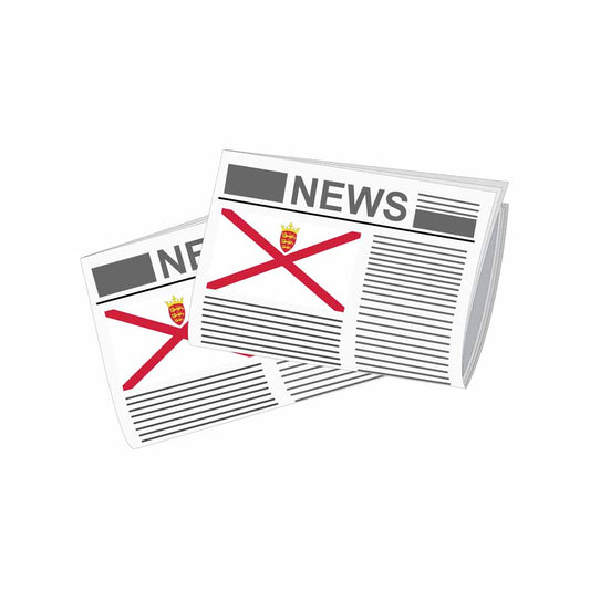 Jersey World Newspapers Vector Illustrations | Global Newspaper & Press Collection