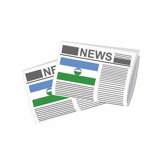 Kabardino-Balkaria Newspapers Vector Illustration