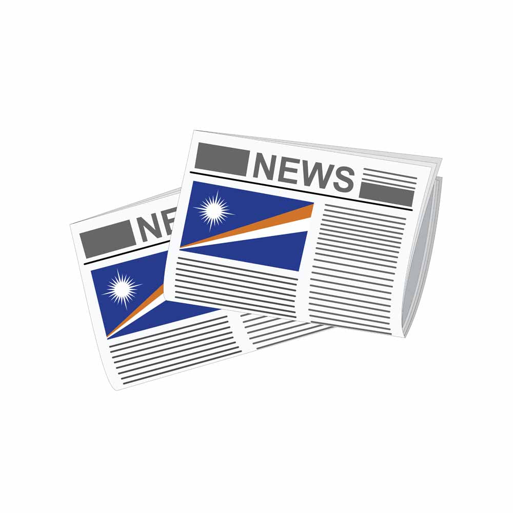 Marshall Islands World Newspapers Vector Illustrations | Global Newspaper & Press Collection