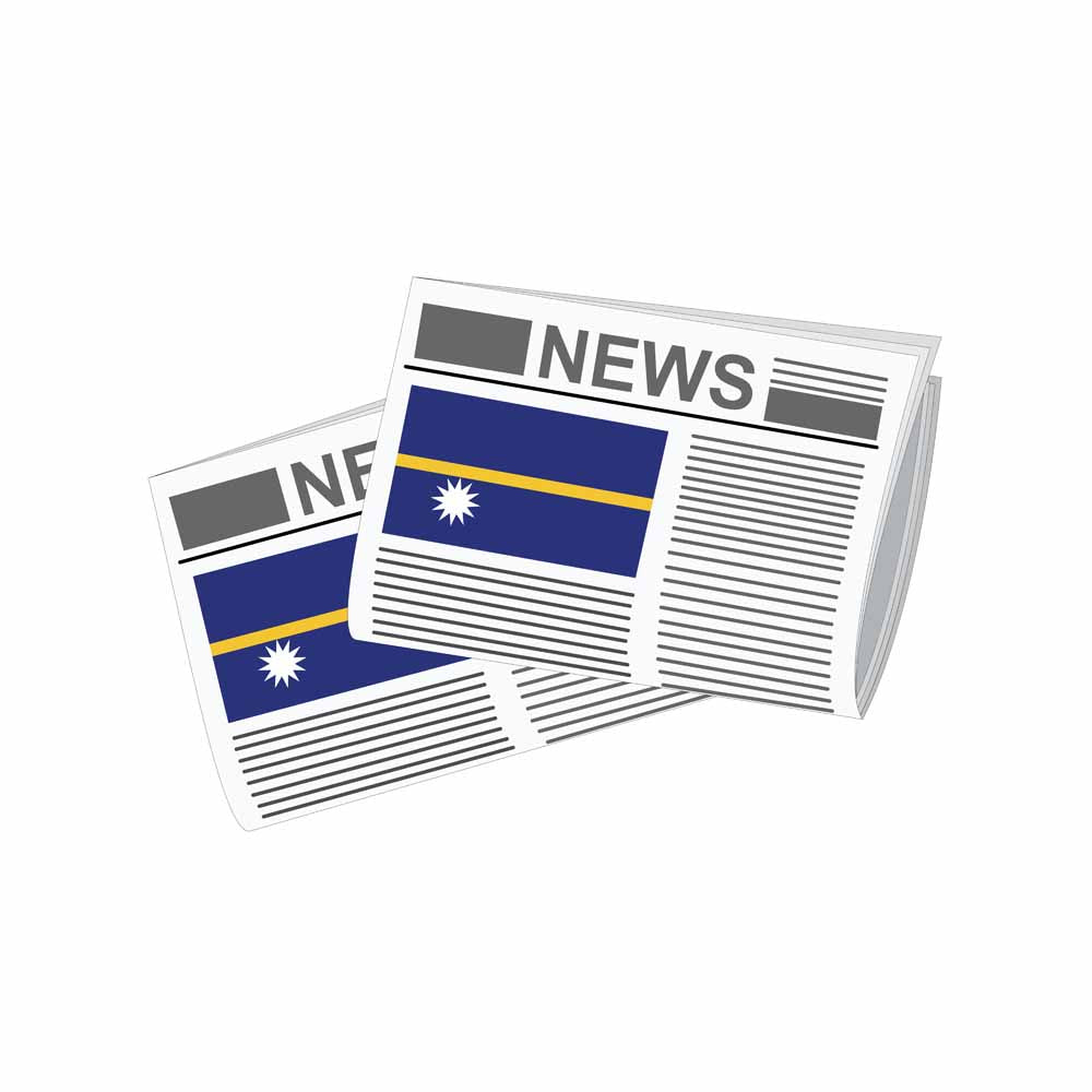 Nauru World Newspapers Vector Illustrations | Global Newspaper & Press Collection