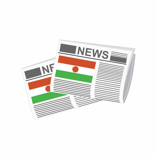 Niger Newspapers Vector Illustration