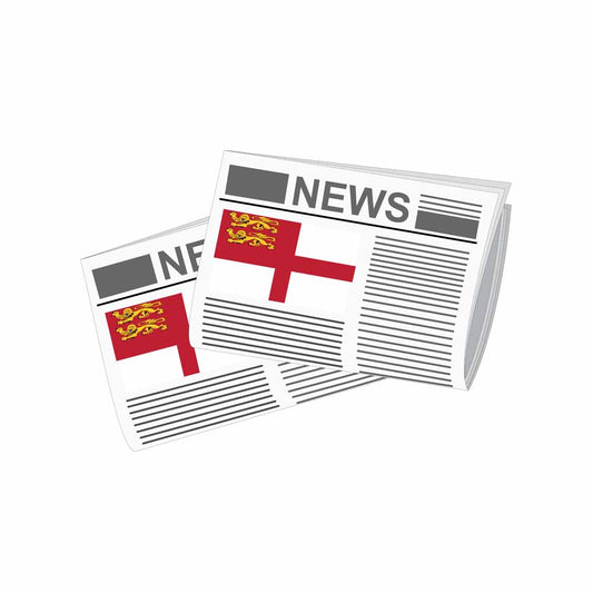 Sark Newspapers Vector Illustration