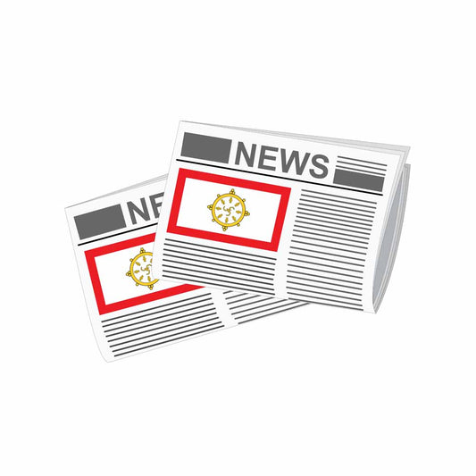 Sikkim Newspapers Vector Illustration