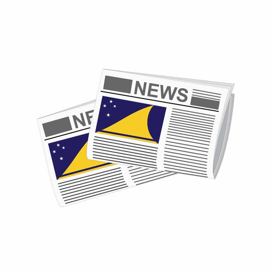 Tokelau Newspapers Vector Illustration