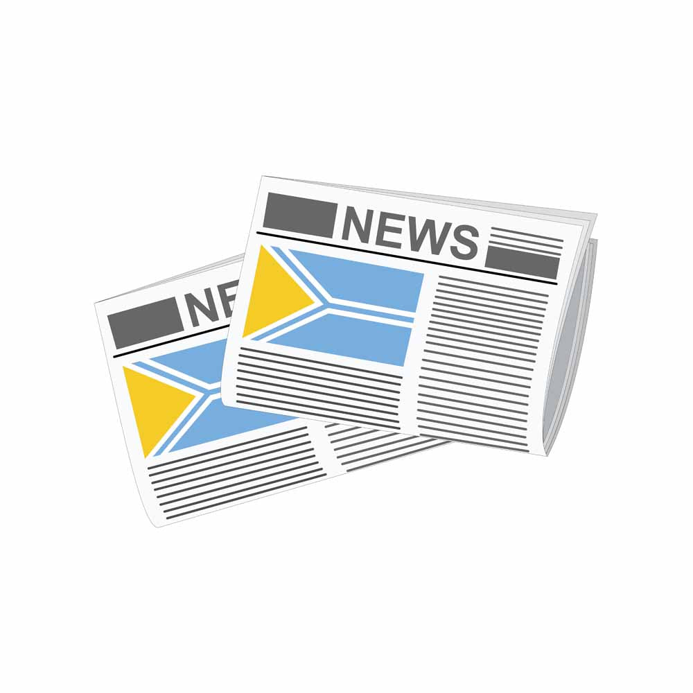 Tuva Newspapers Vector Illustration