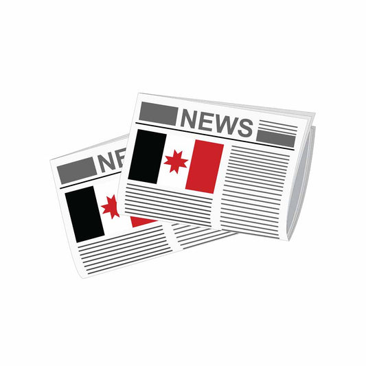 Udmurtia Newspapers Vector Illustration